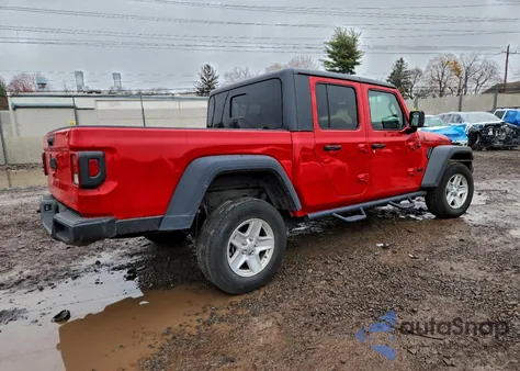 2020 Jeep Gladiator Sport z USA, uszkodzony, nr VIN 1C6HJTAG3LL199293